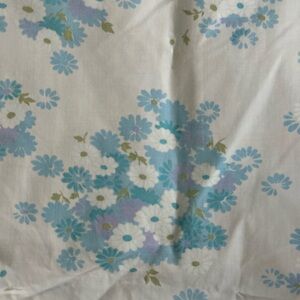 Floral Blue and White Bedding Set vintage grandma sheets pacific 1970’s